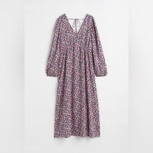 HM Floral Midi Dress